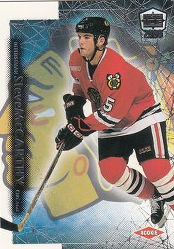 #51 Steve McCarthy - Chicago Blackhawks - 1999-00 Pacific Dynagon Ice Hockey