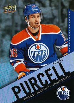 #51 Teddy Purcell - Edmonton Oilers - 2015-16 Upper Deck Tim Hortons Hockey