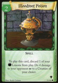 #51 Bloodroot Poison - 2001 Harry Potter Quidditch cup