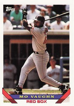 #51 Mo Vaughn - Boston Red Sox - 1993 Topps Baseball