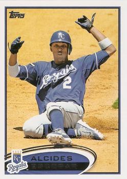 #51 Alcides Escobar - Kansas City Royals - 2012 Topps Baseball