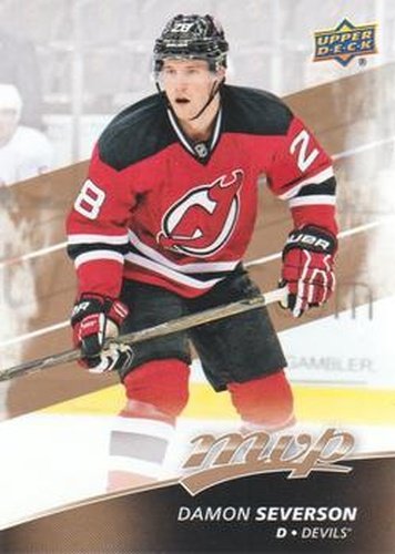 #51 Damon Severson - New Jersey Devils - 2017-18 Upper Deck MVP Hockey