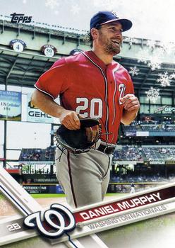 #HMW51 Daniel Murphy - Washington Nationals - 2017 Topps Holiday Baseball