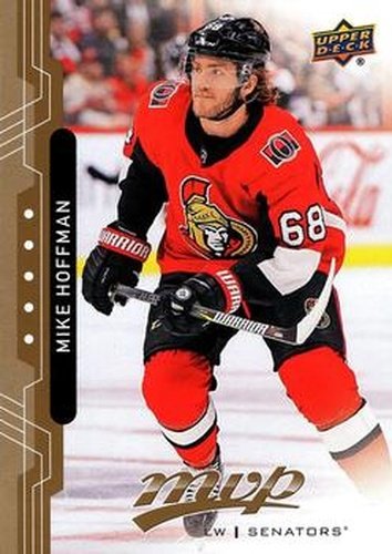 #51 Mike Hoffman - Ottawa Senators - 2018-19 Upper Deck MVP Hockey