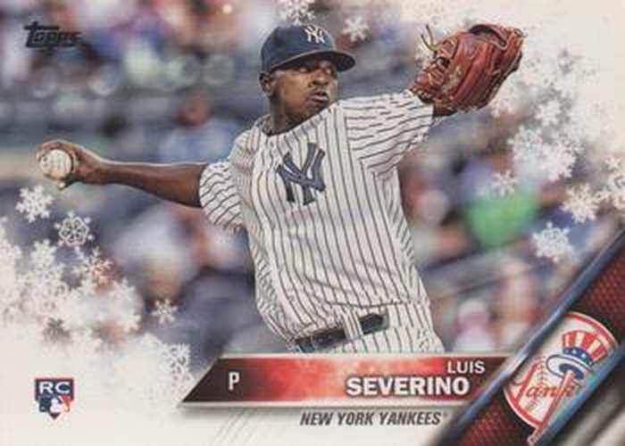 #HMW51 Luis Severino - New York Yankees - 2016 Topps Holiday Baseball