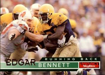 #51 Edgar Bennett - Green Bay Packers - 1995 SkyBox Impact Football
