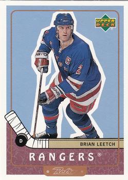 #51 Brian Leetch - New York Rangers - 1999-00 Upper Deck Retro Hockey