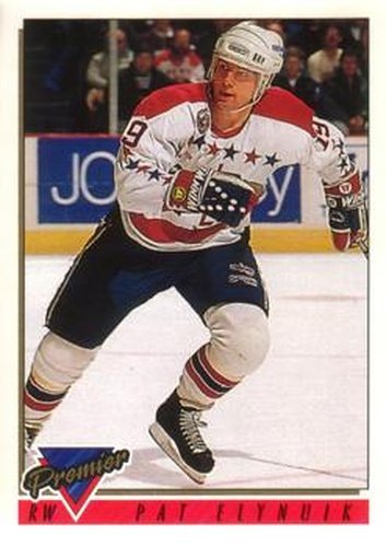 #51 Pat Elynuik - Washington Capitals - 1993-94 O-Pee-Chee Premier Hockey