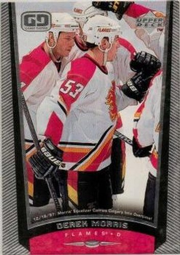 #51 Derek Morris - Calgary Flames - 1998-99 Upper Deck Hockey