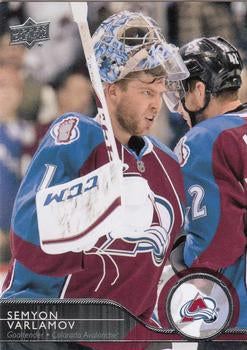 #51 Semyon Varlamov - Colorado Avalanche - 2014-15 Upper Deck Hockey