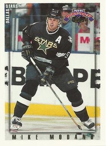 #51 Mike Modano - Dallas Stars - 1996-97 Topps NHL Picks Hockey