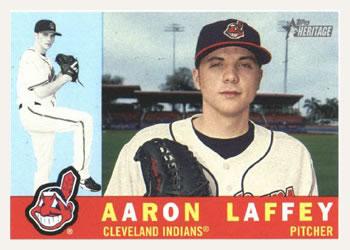 #51 Aaron Laffey - Cleveland Indians - 2009 Topps Heritage Baseball
