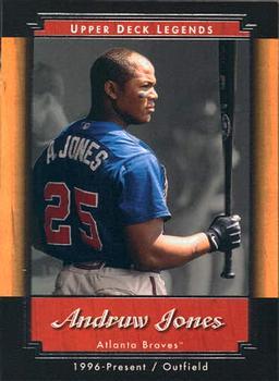 #51 Andruw Jones - Atlanta Braves - 2001 Upper Deck Legends Baseball