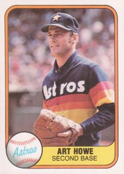 #51 Art Howe - Houston Astros - 1981 Fleer Baseball