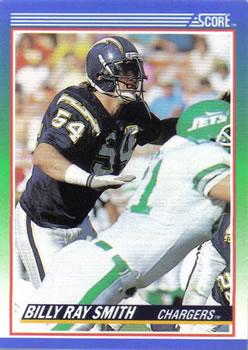 #51 Billy Ray Smith - San Diego Chargers - 1990 Score Football
