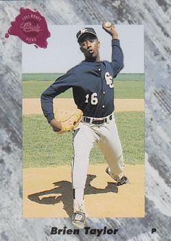 #51 Brien Taylor - New York Yankees - 1991 Classic Four Sport