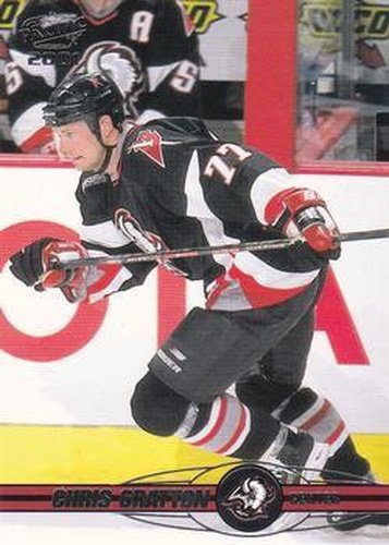 #51 Chris Gratton - Buffalo Sabres - 2000-01 Pacific Hockey