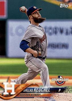 #51 Dallas Keuchel - Houston Astros - 2018 Topps Opening Day Baseball
