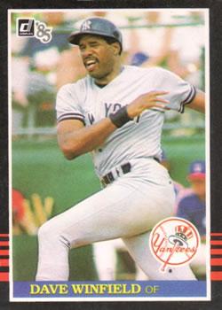 #51 Dave Winfield - New York Yankees - 1985 Donruss Baseball