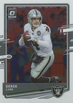 #51 Derek Carr - Las Vegas Raiders - 2020 Donruss Optic Football