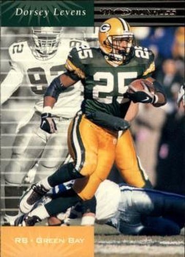 #51 Dorsey Levens - Green Bay Packers - 1999 Donruss Football