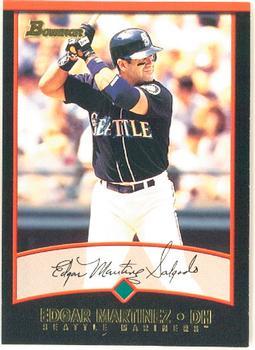 #51 Edgar Martinez - Seattle Mariners - 2001 Bowman Baseball