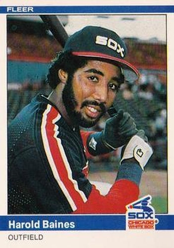 #51 Harold Baines - Chicago White Sox - 1984 Fleer Baseball