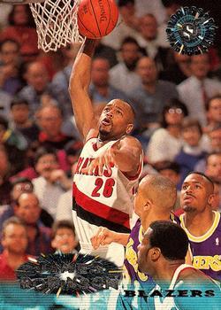 #51 James Robinson - Portland Trail Blazers - 1995-96 Stadium Club Basketball