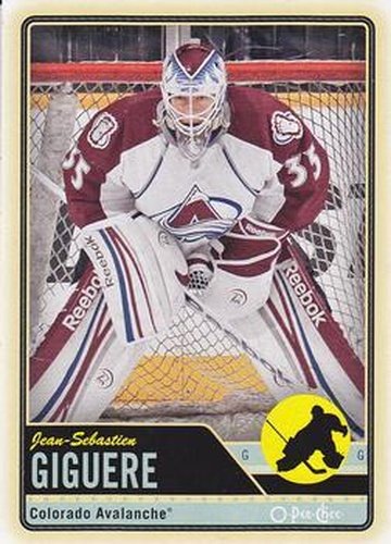 #51 Jean-Sebastien Giguere - Colorado Avalanche - 2012-13 O-Pee-Chee Hockey