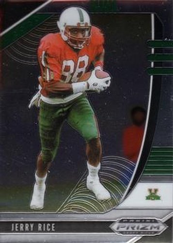 #51 Jerry Rice - Mississippi Valley State Delta Devils - 2020 Panini Prizm Draft Picks Football