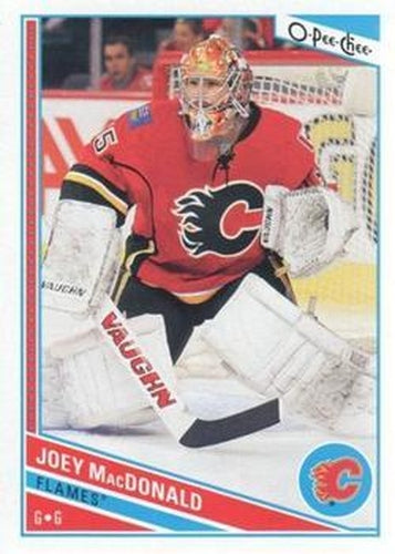#51 Joey MacDonald - Calgary Flames - 2013-14 O-Pee-Chee Hockey