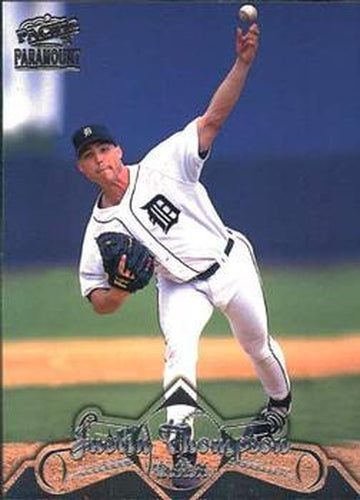 #51 Justin Thompson - Detroit Tigers - 1998 Pacific Paramount Baseball