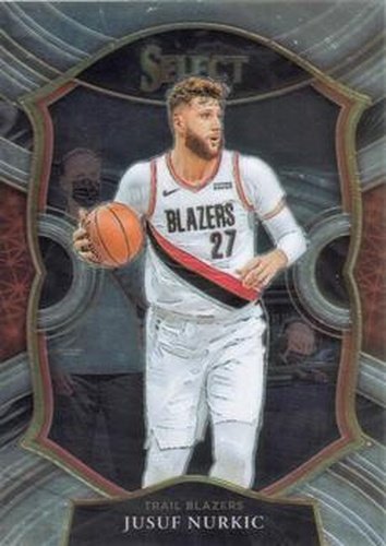 #51 Jusuf Nurkic - Portland Trail Blazers - 2020-21 Panini Select Basketball