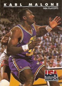 #51 Karl Malone - USA - 1992 SkyBox USA Basketball