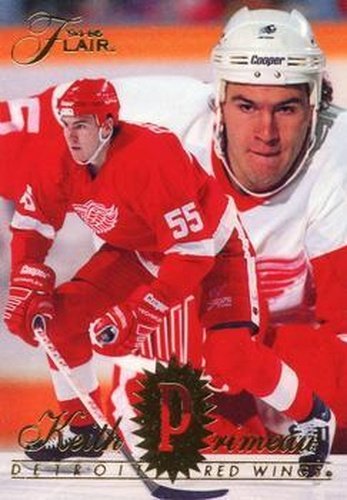 #51 Keith Primeau - Detroit Red Wings - 1994-95 Flair Hockey