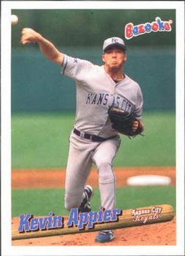#51 Kevin Appier - Kansas City Royals - 1996 Bazooka Baseball