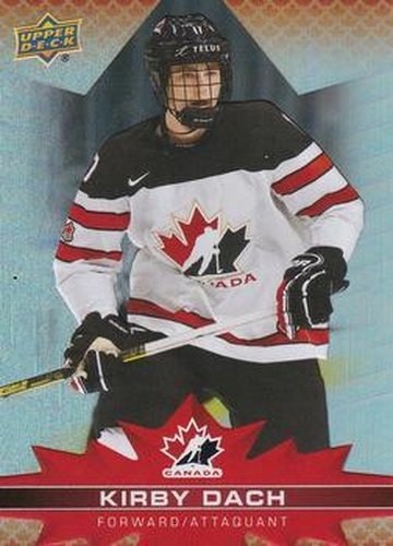 #51 Kirby Dach - Canada - 2021-22 Upper Deck Tim Hortons Team Canada Hockey