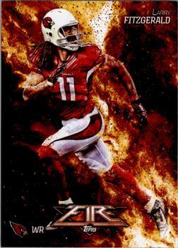 #51 Larry Fitzgerald - Arizona Cardinals - 2014 Topps Fire Football