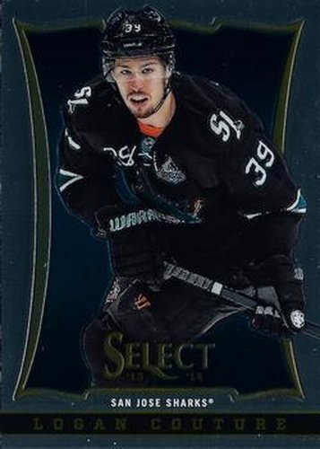 #51 Logan Couture - San Jose Sharks - 2013-14 Panini Select Hockey