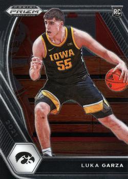 #51 Luka Garza - Iowa Hawkeyes - 2021 Panini Prizm Collegiate Draft Picks Basketball