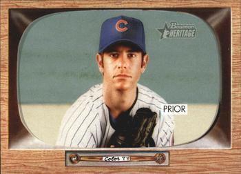 #51 Mark Prior - Chicago Cubs - 2004 Bowman Heritage Baseball