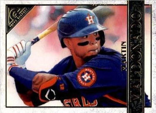 #51 Martin Maldonado - Houston Astros - 2020 Topps Gallery Baseball