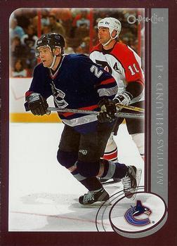 #51 Mattias Ohlund - Vancouver Canucks - 2002-03 O-Pee-Chee Hockey