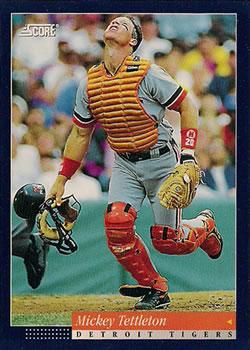 #51 Mickey Tettleton - Detroit Tigers -1994 Score Baseball