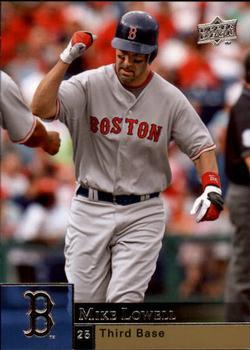 #51 Mike Lowell - Boston Red Sox - 2009 Upper Deck Baseball
