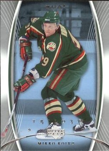 #51 Mikko Koivu - Minnesota Wild - 2007-08 Upper Deck Trilogy Hockey