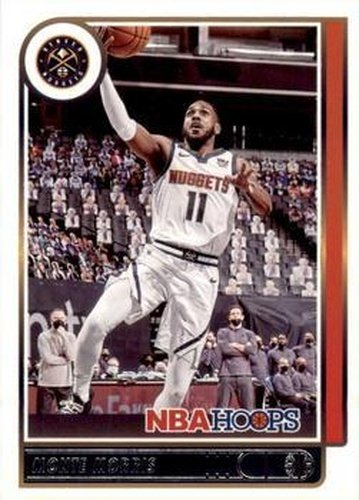 #51 Monte Morris - Denver Nuggets - 2021-22 Hoops Basketball