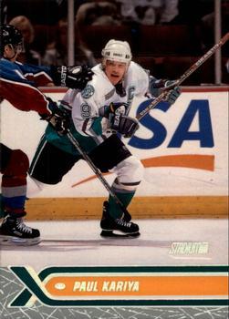 #51 Paul Kariya - Anaheim Mighty Ducks - 2000-01 Stadium Club Hockey