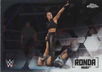 #51 Ronda Rousey - 2020 Topps WWE Chrome Wrestling