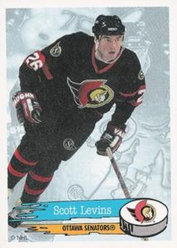 #51 Scott Levins - Ottawa Senators - 1995-96 Panini Hockey Stickers